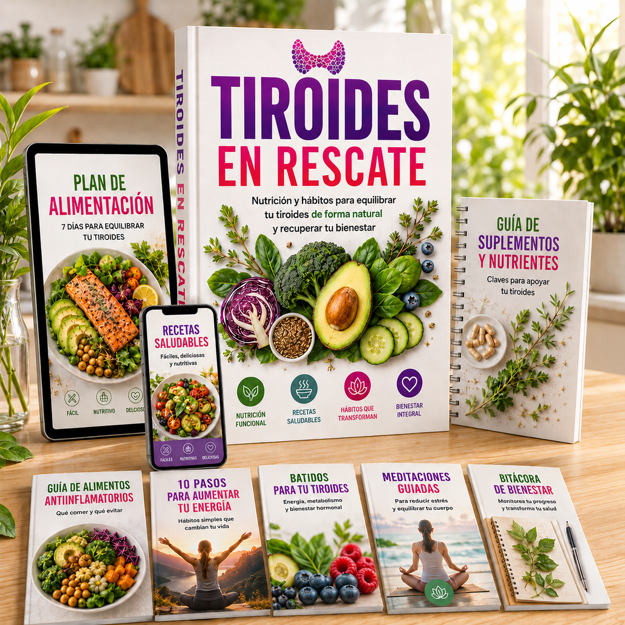 Protocolo Tiroides en Rescate™ - Sistema Completo ⭐
