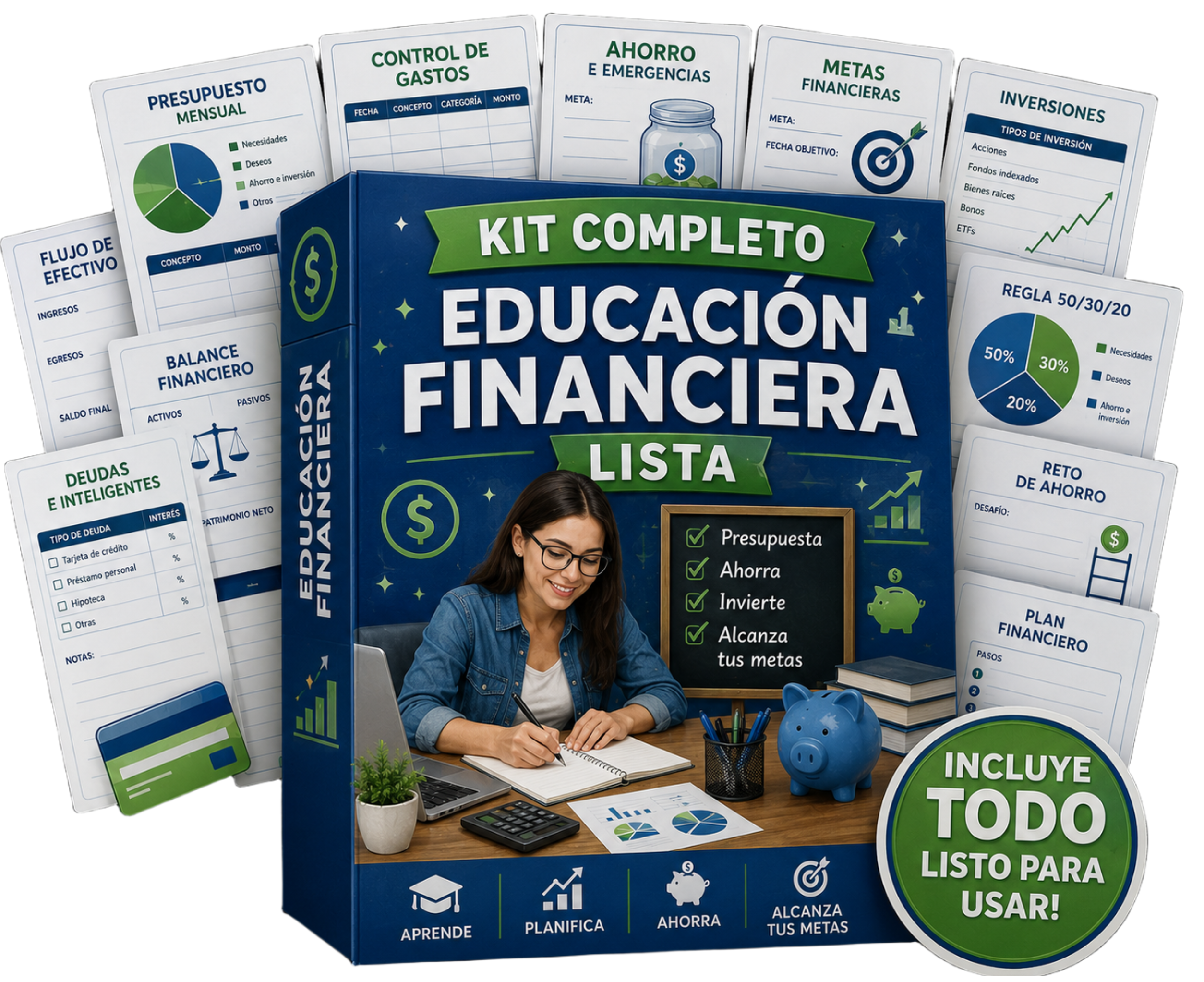 Kit Completo Educación Financiera Lista (Edición 2026)